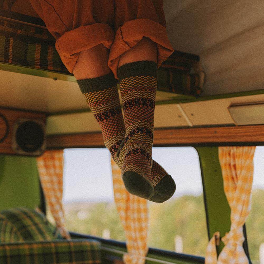 4 Pair Vintage Warm Socks