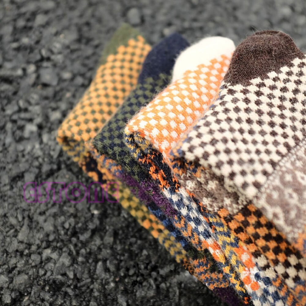 4 Pair Vintage Warm Socks