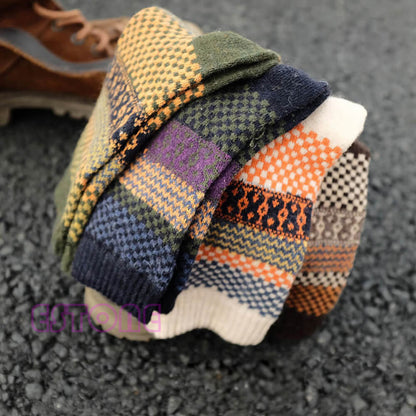 4 Pair Vintage Warm Socks