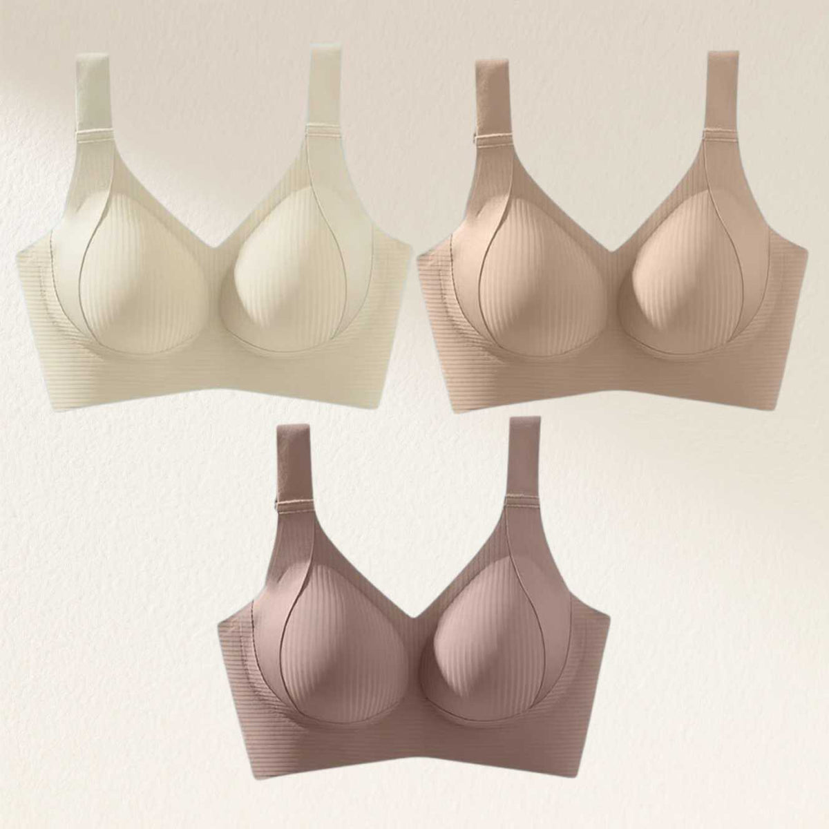 Buy 1 Get 3 Packs Super firming bra | Wire-free bra No more sagging breasts (3-Pack Value Set)