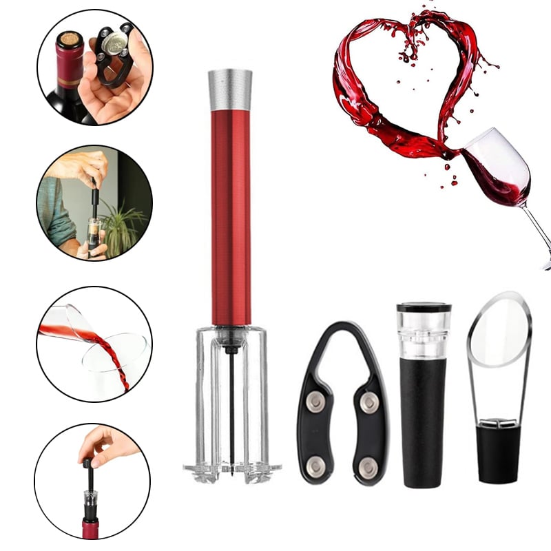 Air Pump Cork Remover Wine Bottle Opener