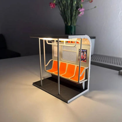 Urban Train Cabin Lamp – Mini Commuter Style Ambient Desk Light