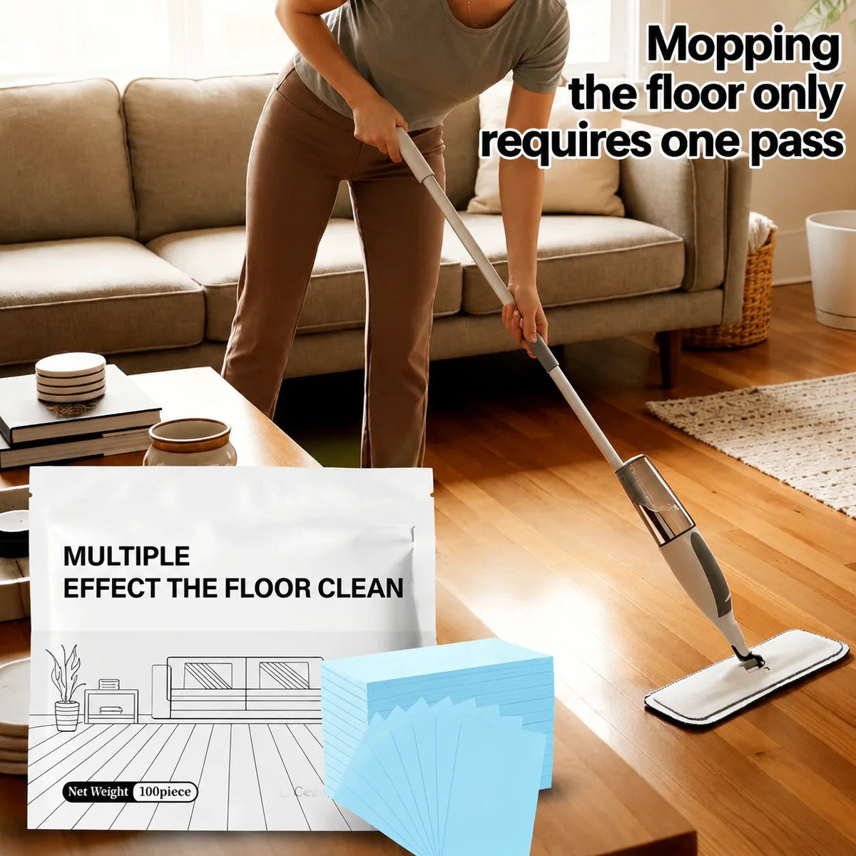 Last Day 49% OFFMulti-Surface Antibacterial Cleaner for Hardwood, Tile & Laminate