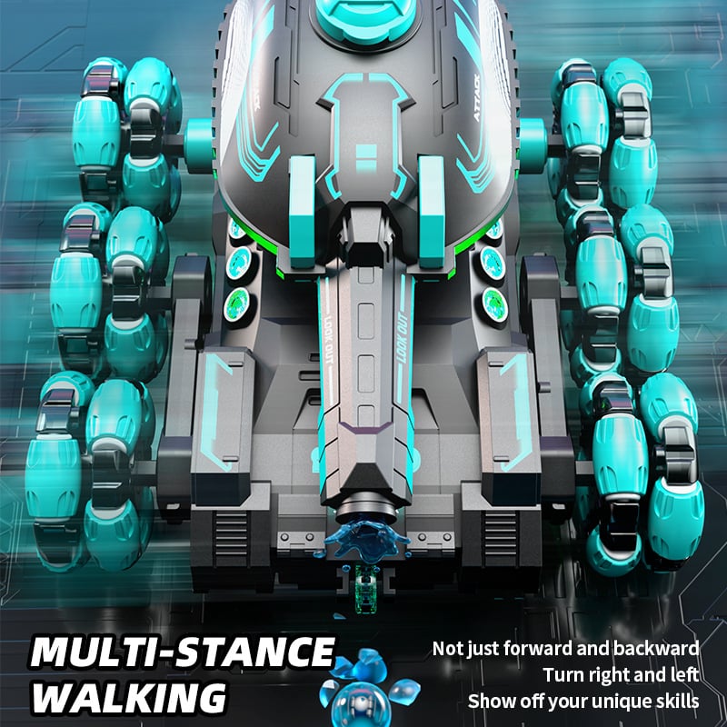 Remote Control Six-Wheel Tank - Transformable for Battle