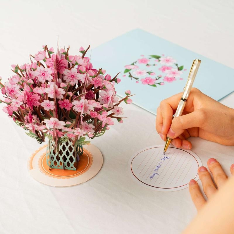 Paper Love Mother's Day Card, Happy Mothers Day Pop Up Card 3D Design