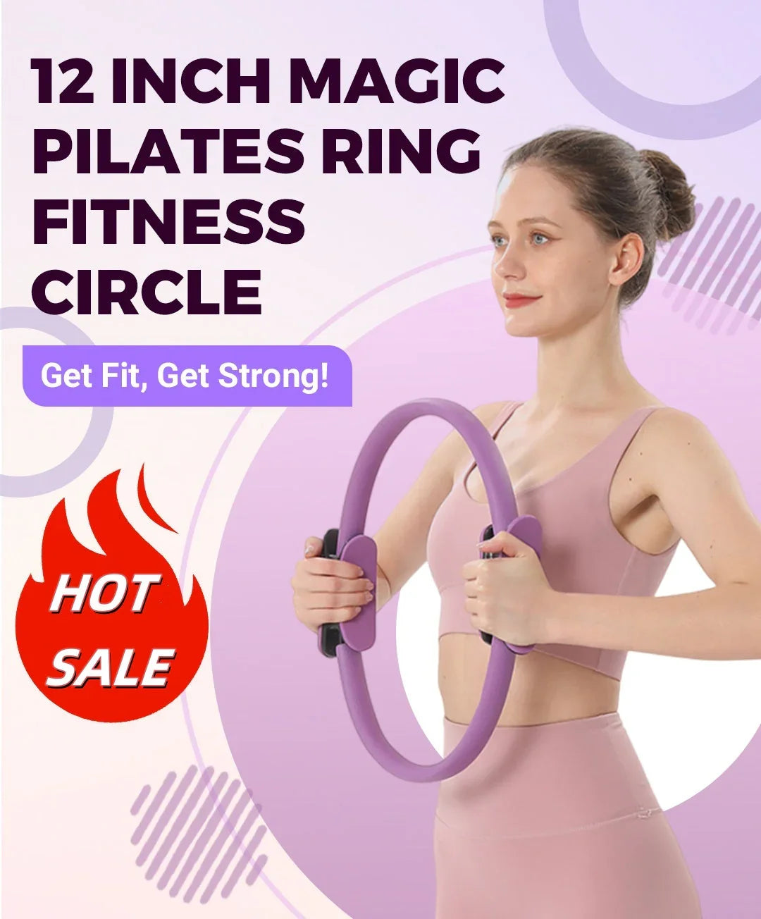 New Fitness Must-Have Pilates Ring – Full Body Toning & Leg Resistance Trainer 60% OFF NOW!