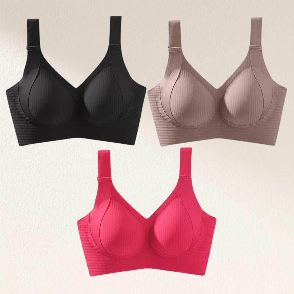 Buy 1 Get 3 Packs Super firming bra | Wire-free bra No more sagging breasts (3-Pack Value Set)
