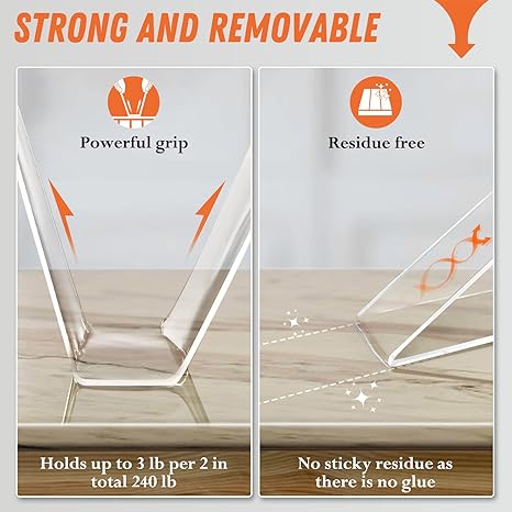 Extra Large Double Sided Tape , Clear & Tough Nano Tape, Multipurpose Mounting Tape