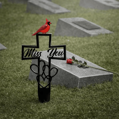 Metal Cemetery Memorial Plaque for Remembrance
