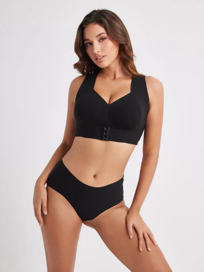 Postural correction Women’s Beige Wireless Bra