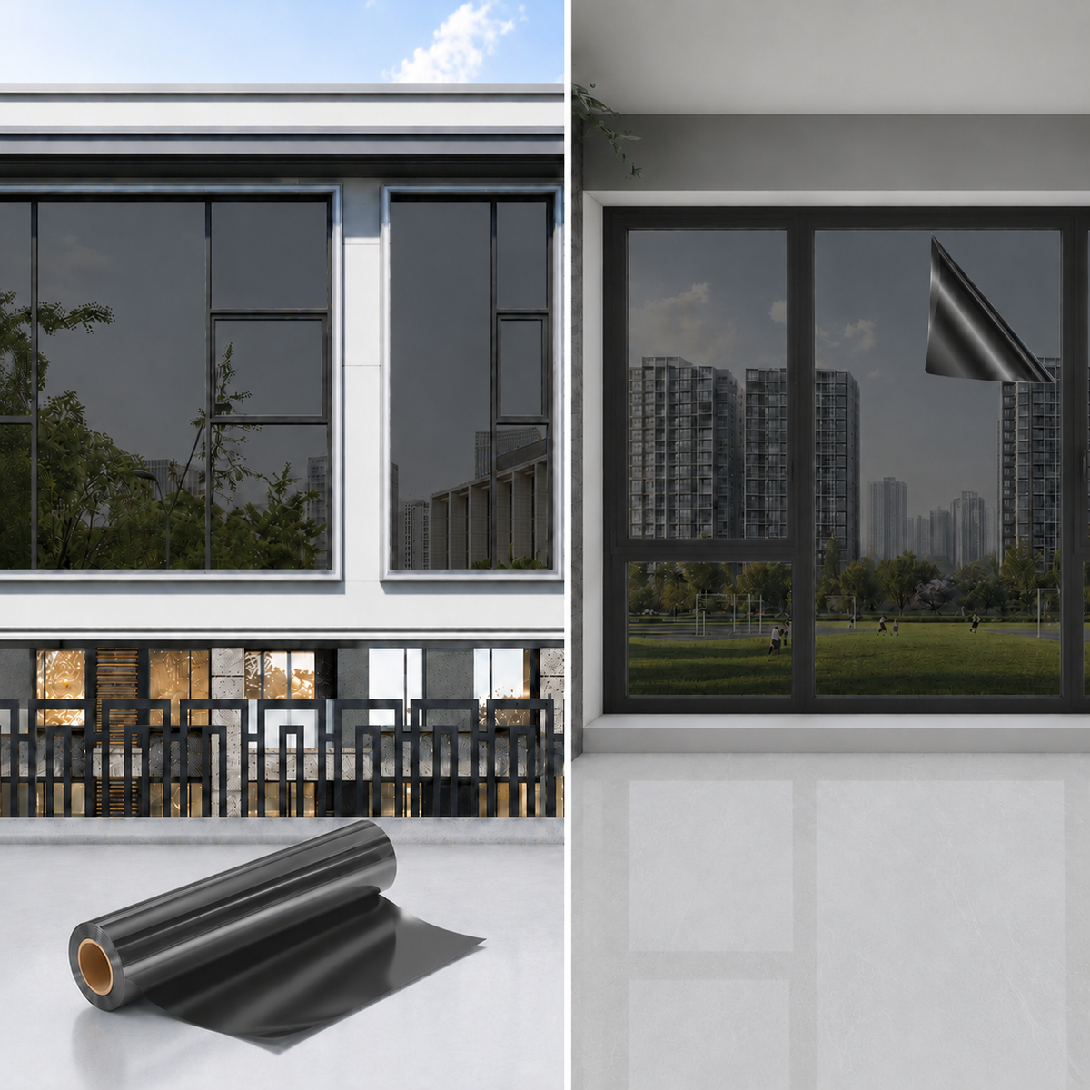 Over 50% OFF NOW One-Way Mirror Window Film for Daytime Privacy, UV Protection