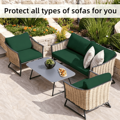 Stretch Sofa Cushion Covers — Only $9.99 Per Cover