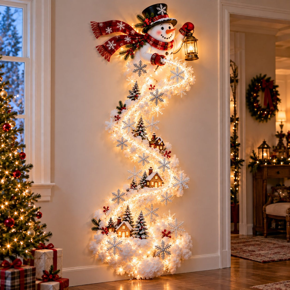 Christmas Wonderland Wall Light – Bring a Cozy Holiday Glow Home