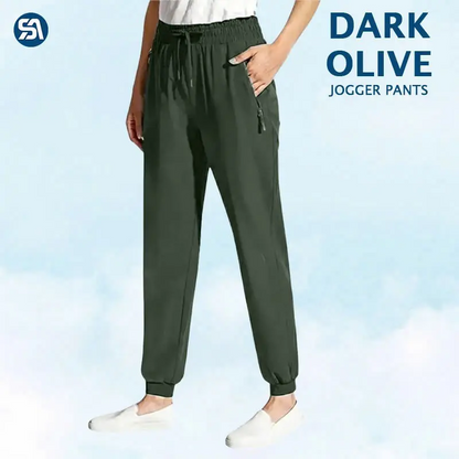 StretchActive - Women's Soft Stretch Casual Drape Pants