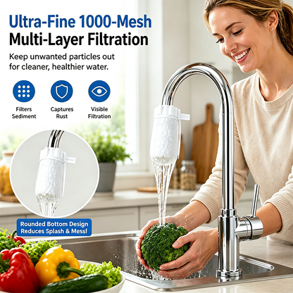 [Fits Faucets < 1"] 50 cotton filter bags, Multi-scene Filter 