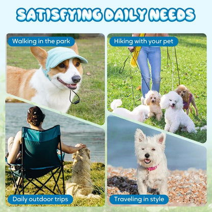 UV-Blocking Pet Baseball Hat – Stylish Sun Protection for Dogs
