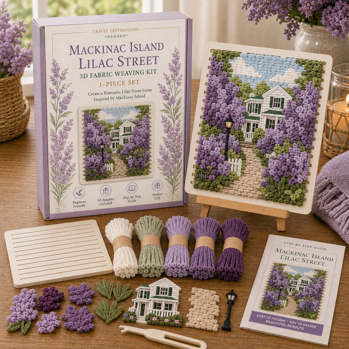 American Destinations Fabric Weaving Kit