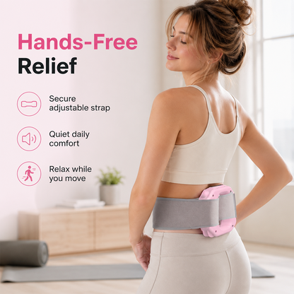 Hands-Free Fascia Massager for Muscle Relaxation & Recovery