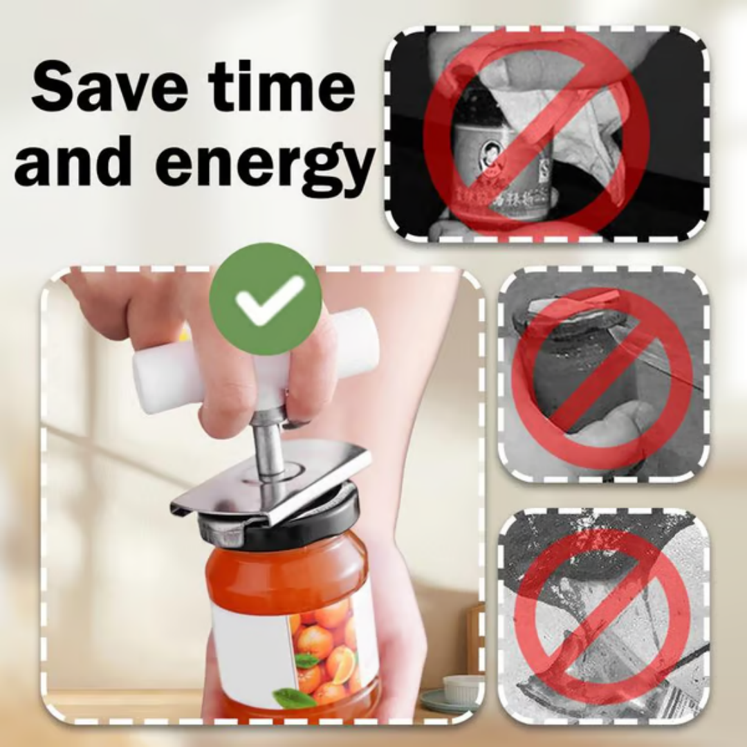 Anti-Slip Grip Jar Opener – Effortless Lid Removal Every Time