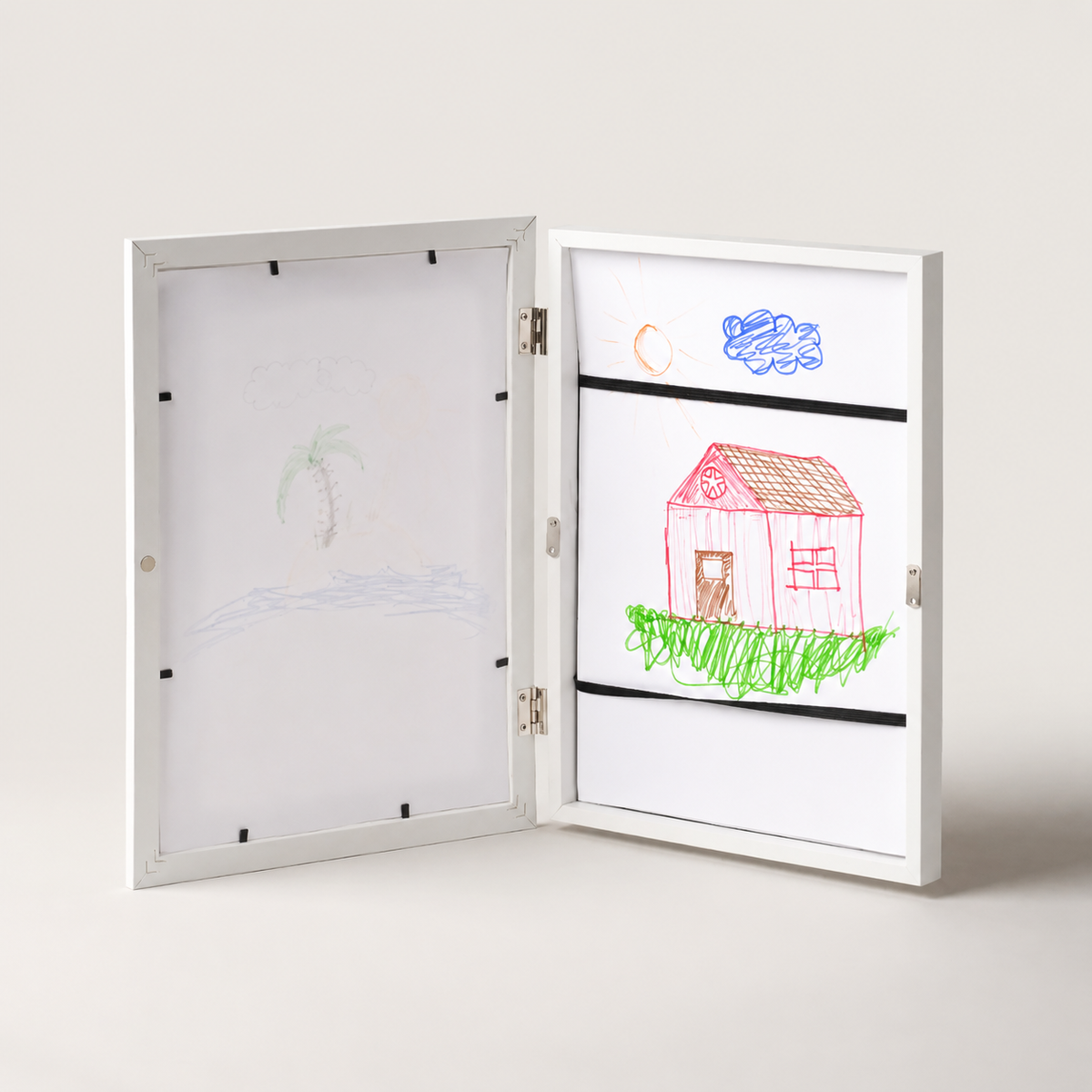 Over 50% OFF Today! Magnetic Kids Art Frame | Flip-Open Display & Storage Frame for Children’s Artwork