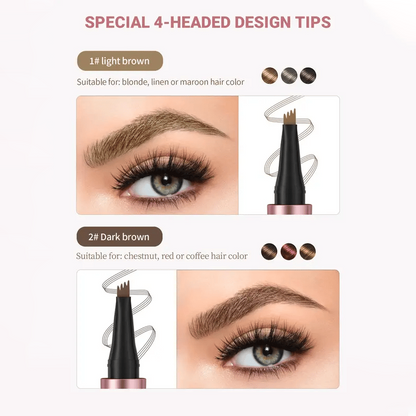 Waterproof Micro-Fork Brow Pencil