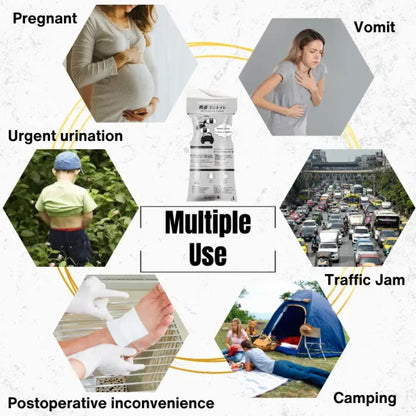 2026 Travel Essential 700ml Portable Emergency Urinal Bags – Disposable, Leak-Proof & Unisex Outdoor Relief