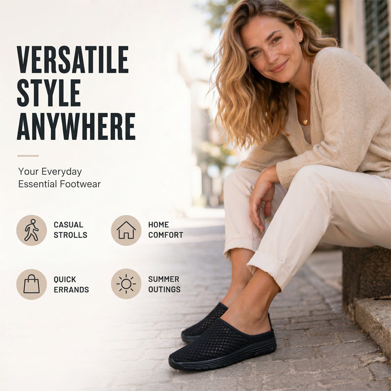 Last Day Promotion 49% OFFUnisex Casual Comfort Breathable Mesh Slippers