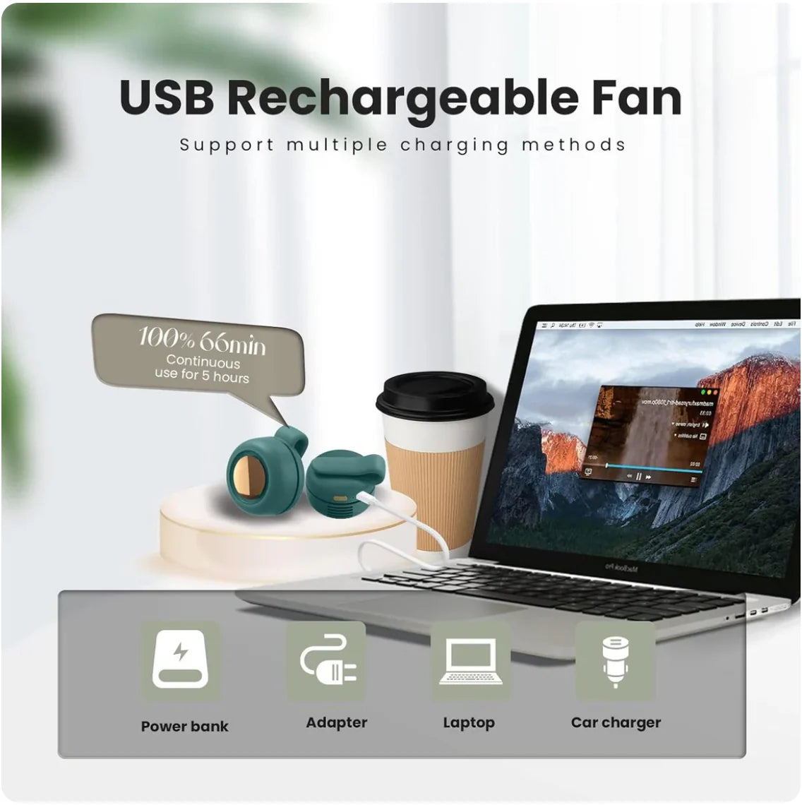 Mini Portable Pocket Fan
