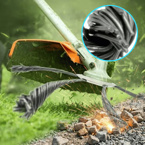 Steel Wire Trimmer Head – Heavy-Duty Weed Cutting Power