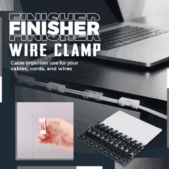 No-Drill Cable Organizer Clips – Strong Hold, Clean Look & Easy Installation