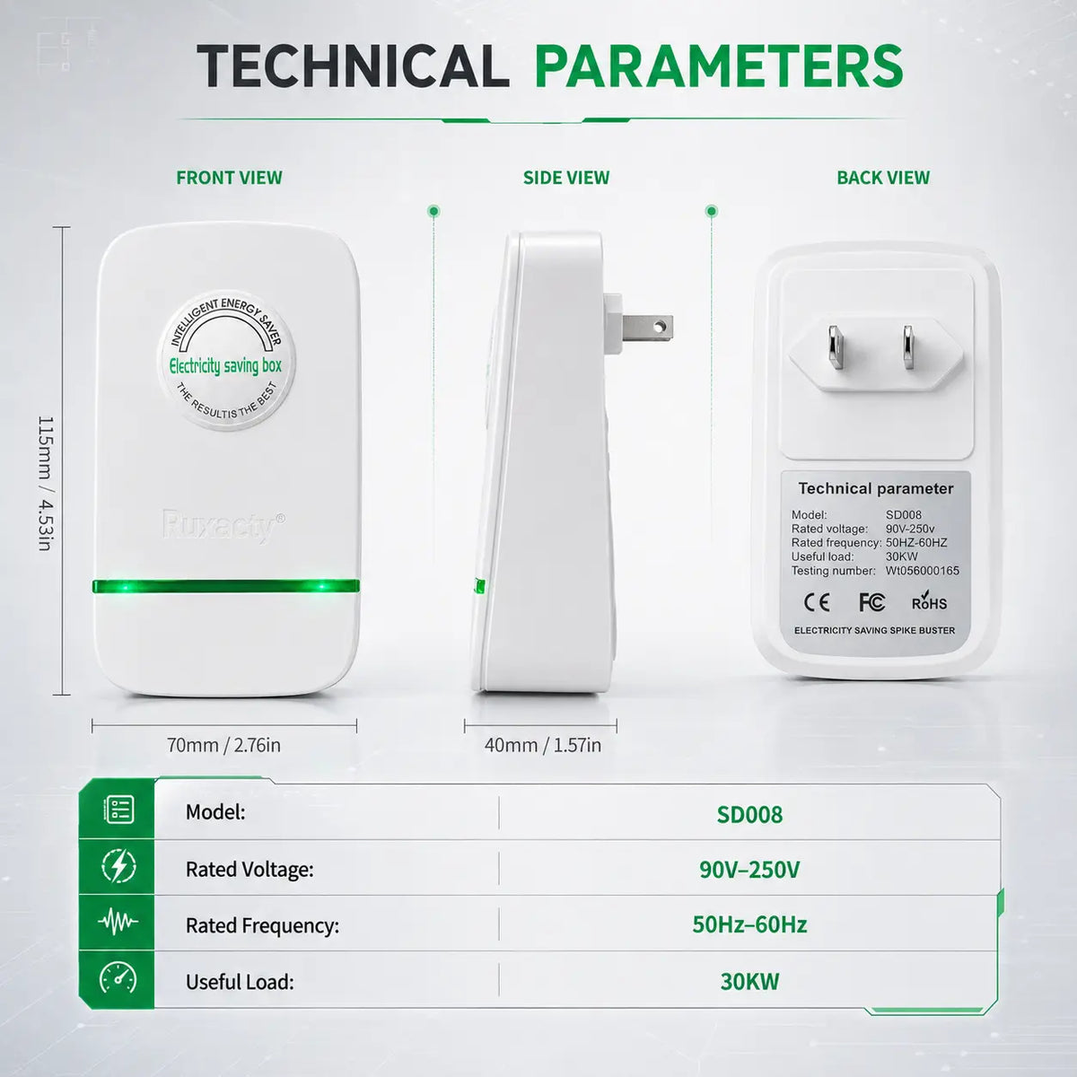 PowerSave Smart Energy Saving Device for Household Office Market Factory