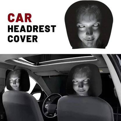 Halloween Decor Car Headrest Covers