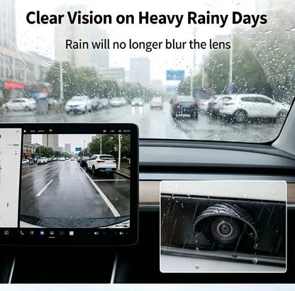 4PCS Car Backup Camera Rain Shield – Clearer Rear View in Rain