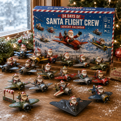 Santa Flight Crew Advent Calendar