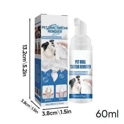 Pet Oral Care Foam – Removes Odors & Promotes Healthy Teeth and Gums