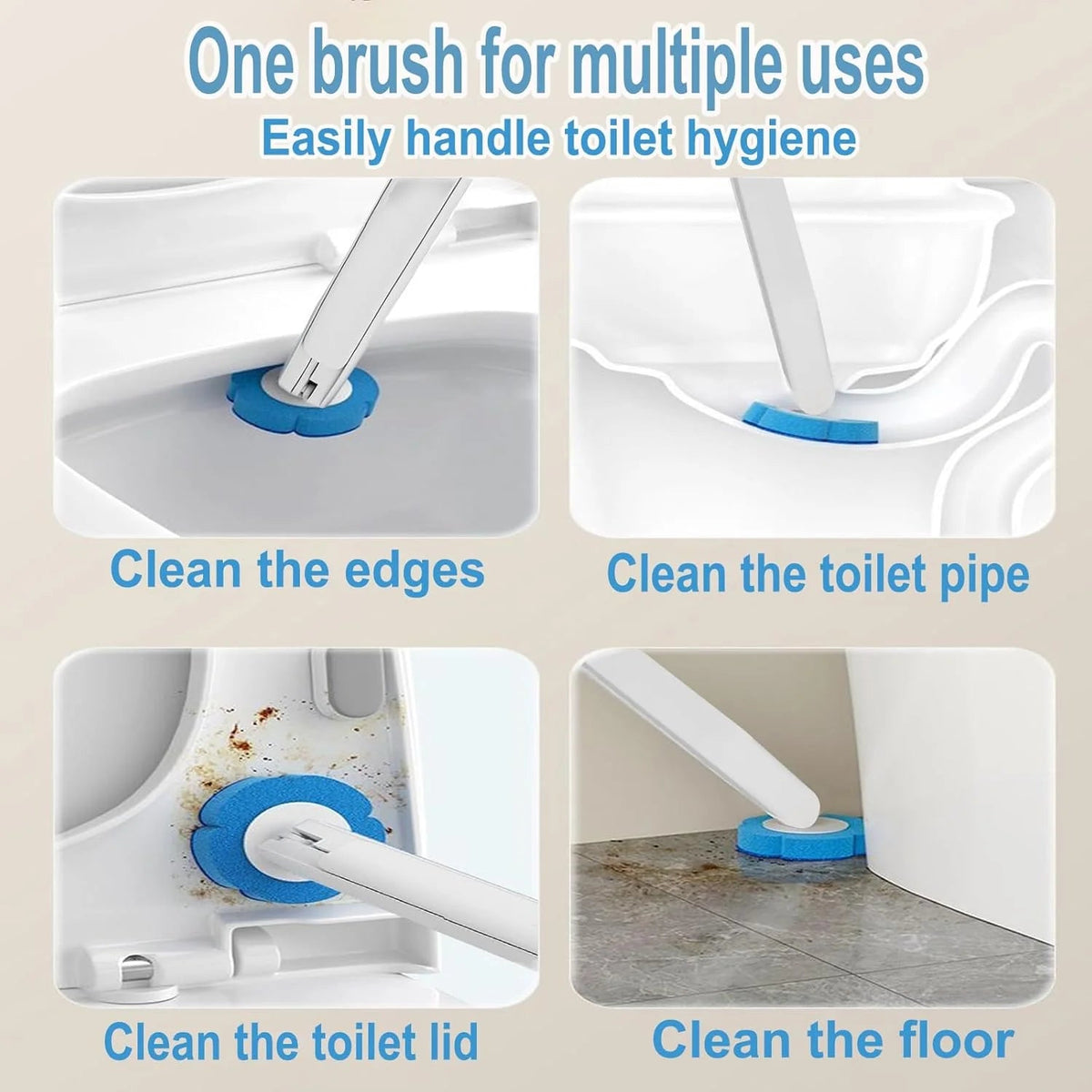 Disposable Toilet Brush Refills