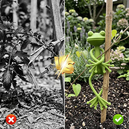 Multifunctional Bendable Frog Plant Clips