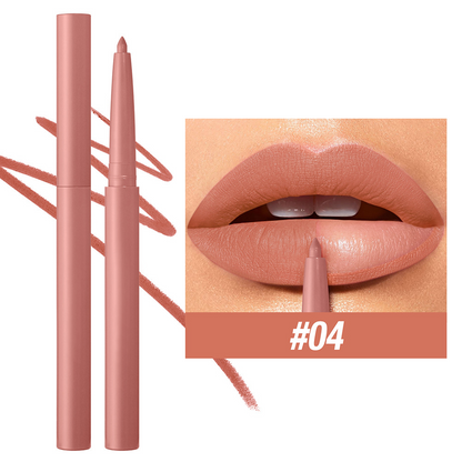 12-Color Matte Lip Liner Set- Define Your Lips with Confidence