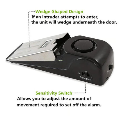Doorstop Alarm — Safeguarding Your Safety
