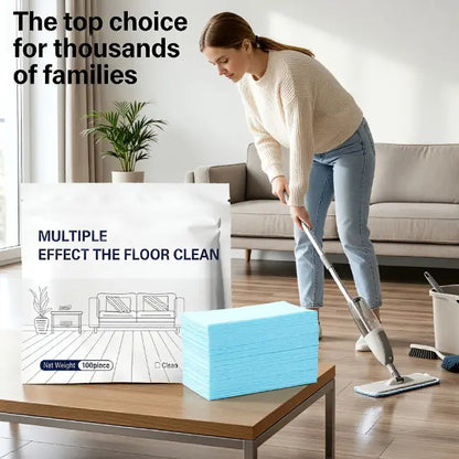 100 Piece Floor Cleaning Tablets — Multi-Surface Cleaner