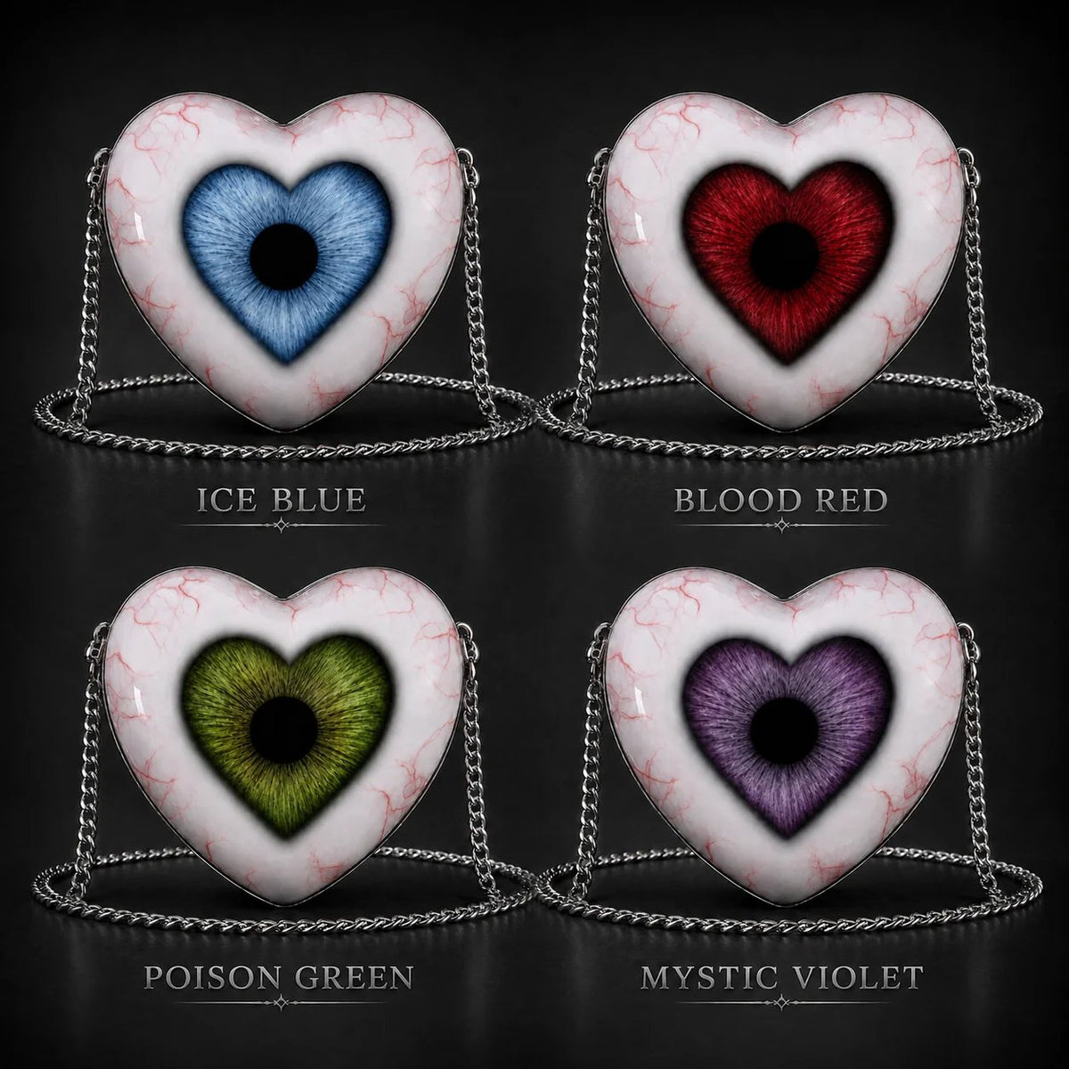 Last Day 50% OFF Gothic Heart Eye Statement Crossbody Bag