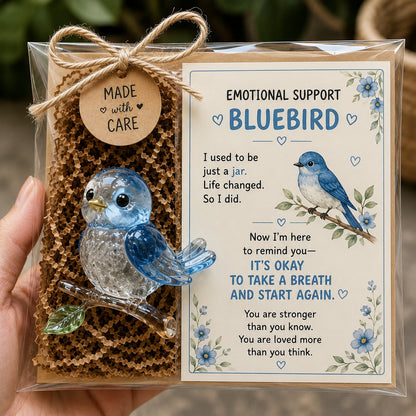 Buy 3, Get 1 Free Emotional Support Glass Animal Gift – A Little Reminder You Matter.