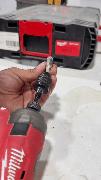 3-Piece Keyless Drill Chuck Adapter Set, 0.3-3.6mm and 0.6-8mm for Impact Drivers and Power Drills