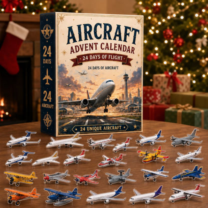 Letzter Tag: 60 % Rabatt – Flugzeug-Adventskalender 2026 | 24 Tage voller Flugspaß mit 24 einzigartigen Miniaturflugzeugen, Jets und Sammlerstücken aus der Luftfahrt