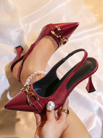 Women's Sandals – Pointed Toe, Stiletto Heel