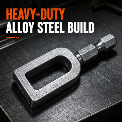 Steel Wire Twisting Tool for Drill - Fast Tightening & Auto Trimming Wire Twist Attachment