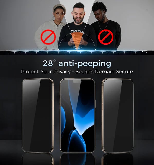 100K+ SOLD! 2025 New Upgraded Screen Protector For iPhone-Automatic Dust Free Eco-Friendly Protection