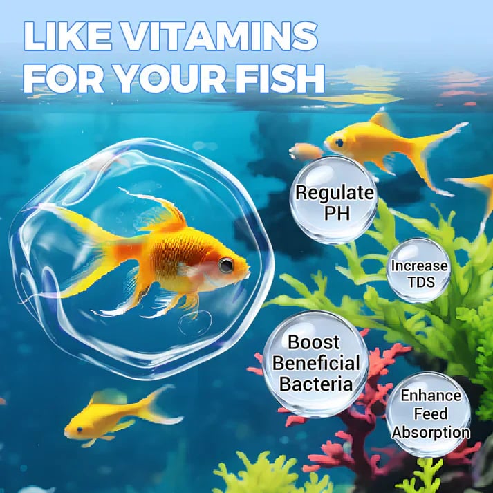 2026 HOT SALE Fish Tank Purification Tablets – Clears Cloudy Water & Reduces Algae Fast