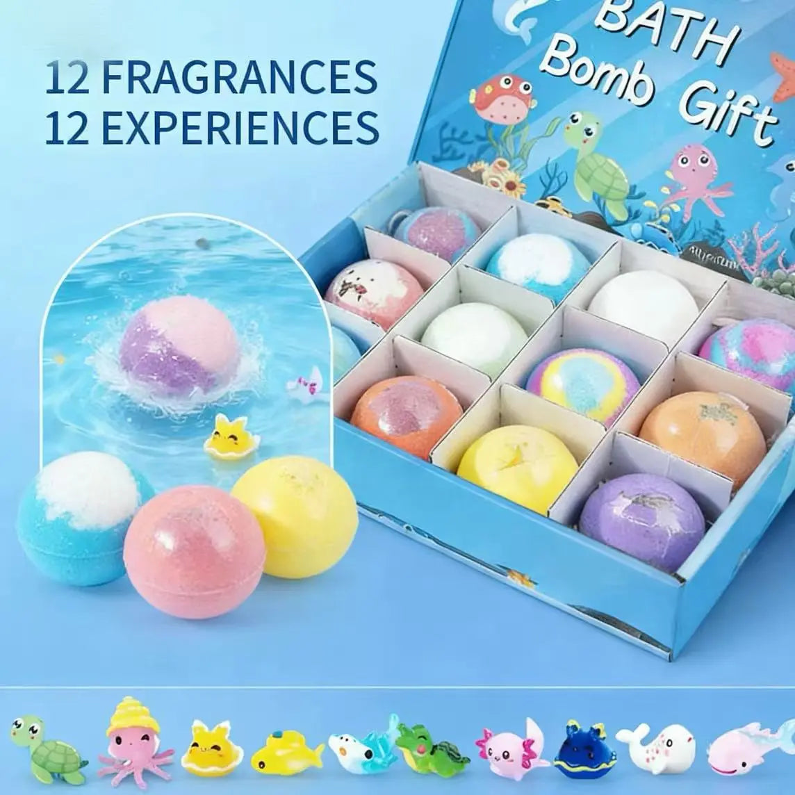 46% OFF｜Bath Bombs with Hidden Toys