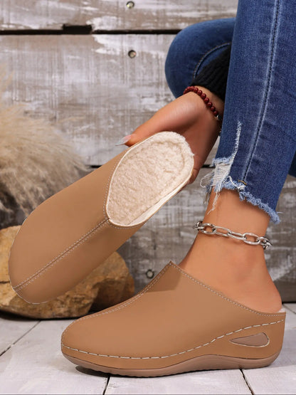 Women's Mules – Chunky Sole, Slip-On